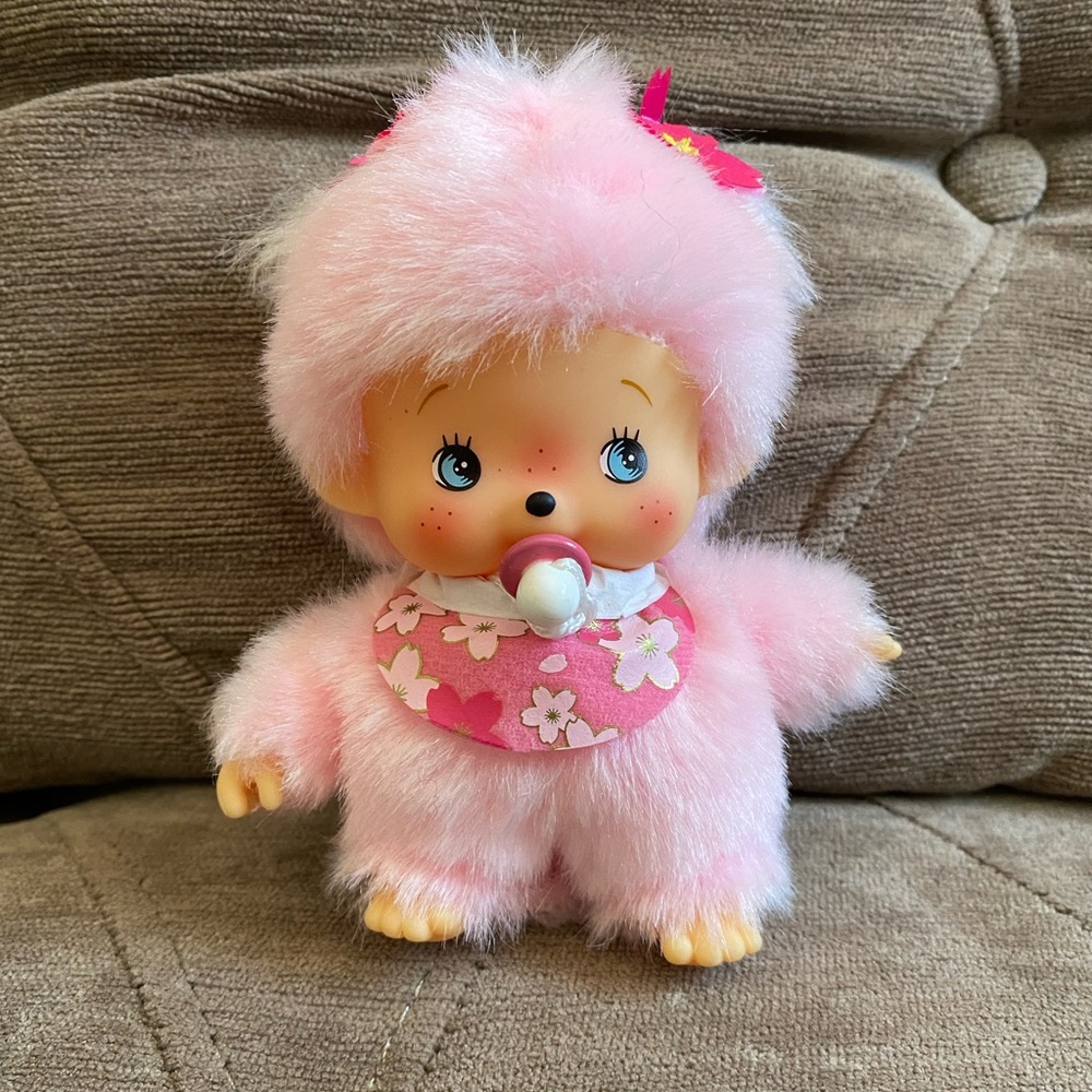 Monchhichi Bebichhichi Cherry Blossom Vinyl Plush Toy